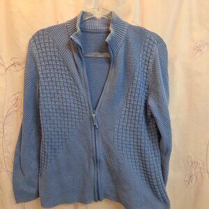 VINTAGE zipper cardigan